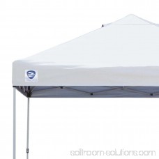 Z-Shade 10' x 10' Peak Canopy Straight Leg Instant Shade Tent Portable Shelter